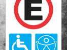 Placa de Estacionamento PCD | Cadeirante | Idosos 60+ | Autista | Gestante | Veículos Elétricos