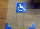 Tapete sinalizador | demarcação para espaço reservado