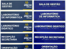 Placa Tátil Braille Acrílico