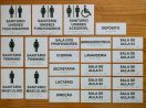 Placa Tátil Braille Acrílico