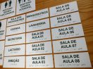 Placa Tátil Braille Acrílico