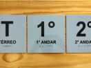 Placa Tátil Braille Acrílico