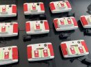 Central Alarme de Emergência Audiovisual Para Acionadores Sem Fio. Para Sanitários / Banheiros Acessíveis PCD
