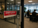 Placa Puxe Empurre Com Braille Autoadesiva