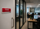 Placa Puxe Empurre Com Braille Autoadesiva
